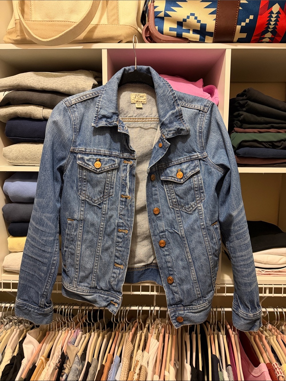 J. Crew Light Blue Denim Jean Jacket